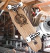 Beauty Bay Board - Complete Cruiser (Black Trucks) Walnut