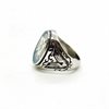 Black Pearl Creations - Turquoise Thunderbird Signet Ring