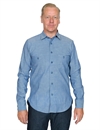 Blue Blanket - S06 Light Indigo Chambray Shirt - 6 oz