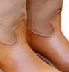 Bright Shoemakers - Rooster Saddle Boot Raw Cord / Natural Horsehide