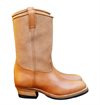 Bright Shoemakers - Rooster Saddle Boot Raw Cord / Natural Horsehide