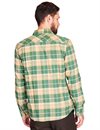 Brixton---Bowery-Flannel-Shirt---Washed-Pine-Needle-Washed-Gold--12