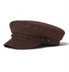Brixton - Fiddler Fisherman Cap - Sepia/Sepia