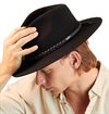 Brixton - Messer Western Fedora - Black