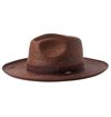 Brixton - Reno Straw Fedora - Coffee