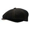 CTH Ericson - Gustav Organic Black Denim Cap - Black
