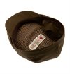 CTH Ericson - Spencer Waxed Cotton Flat Cap - Green