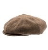 CTH Mini - Theodor Jr. Herringbone Kids Newsboy Cap - Brown