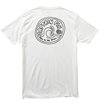 Captain Fin - Badge Tee - White