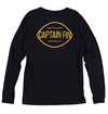 Captain Fin - Eye Long Sleeve Tee - Black