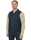 Captain Santors - Denim Wabash Sailor Vest - Indigo