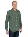 Captain Santors - Military Denim Shirt - Green