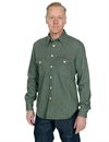 Captain Santors - Military Denim Shirt - Green