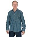 Captain Santors - Navy Style Shirt Japanese Chambray