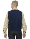 Captain Santors - Sailors Wool Work Vest - Brown