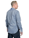 Captain Santors - Work Shirt Herringbone - Light Blue