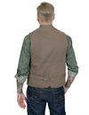 Captain Santors - Work Vest Moleskin - Khaki