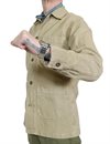 Chesapeakes - Joe P-41 HBT Jacket - Sand