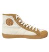 Colchester By US Rubber Co - High Top Contrast Canvas Sneaker - Deadgrass/Ecru