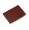 Croots - Vintage Leather Credit Card Holder - Port