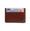 Croots - Vintage Leather Credit Card Holder - Port