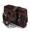 Croots - Vintage Leather Laptop Bag - Dark Brown/Brown Zipper