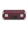 Crosley - 2-Way Bluetooth Cruiser Deluxe Record Player - Burgundy