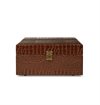 Crosley - 2-Way Bluetooth Voyager Record Player - Brown Croc