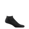 Darn Tough - Light Hiker No Show Lightweight Hiking Socks - Black
