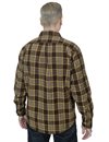 Deus - Allan Flannel Shirt - Chocolate Brown
