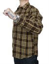 Deus - Allan Flannel Shirt - Chocolate Brown