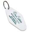 Deus - Holiday Key Tag - White