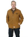 Deus - Latham Canvas Coach Jacket - Kanga Brown