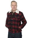 Deus - Mikey Plaid Trucker Jacket - Red Plaid
