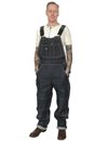 Dickies - Denim 100 Anniversary Bib Raw - Indigo Blue