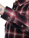 Dubbleware - Milton Ombre Shirt - Red/Black Ombre