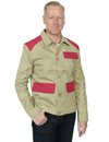 Dubbleware - Hunters´ Jacket - Beige/Hunting Red