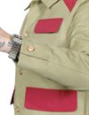 Dubbleware - Hunters´ Jacket - Beige/Hunting Red