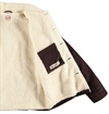 Eat Dust - 673-S Sherpa Chore Jacket Feincord - Brown