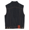 Eat Dust - Fit 736 Raw Selvage Jeans Vest - Indigo