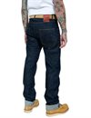 Eat Dust - Fit 36 Loose Oversized Selvedge Denim Jeans Rinsed - 14oz