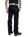 Eat Dust - Fit 67 Bloodline Raw Selvage Jeans - Black 14 oz