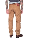 Eat Dust - Fit 76 Loose Staight Feincord Pants - Cognac