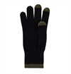 Eat Dust - Knitted Wool Gloves - Black/Khaki 