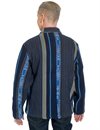 Eat Dust - Malibu Reversible Jacket Bora Bora Jacquard - Navy/Beige