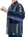 Eat Dust - Malibu Reversible Jacket Bora Bora Jacquard - Navy/Beige