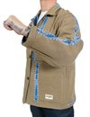 Eat Dust - Malibu Reversible Jacket Bora Bora Jacquard - Navy/Beige