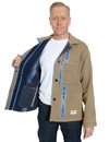 Eat Dust - Malibu Reversible Jacket Bora Bora Jacquard - Navy/Beige