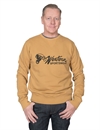 Eat Dust - Western Sportswear Heavy Sweater - Yellow