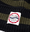 Eat Dust - X Chopper Knitted Wool Beanie - Black/Khaki 